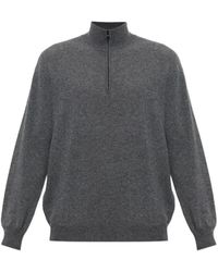 Lisa Yang - Augustus Quarter-Zip Sweater - Lyst
