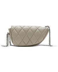 Burberry - Shield Chain-Link Shoulder Bag - Lyst