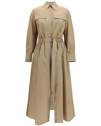 Brunello Cucinelli - Shirt And Skirt Dress - Lyst