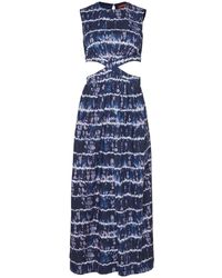 Altuzarra - Vestido Ashima largo con diseño tie-dye - Lyst