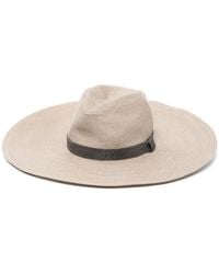 Brunello Cucinelli - Wide-Brim Sun Hat - Lyst