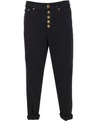 Dondup - Jeans Mit Logo-Schild - Lyst