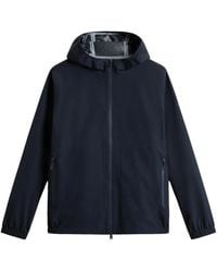 Woolrich - Kapuzenjacke Mit Reißverschluss - Lyst