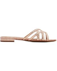 Nicoli - Marcil Pearl Embellished Sandals - Lyst