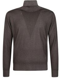 Altea - Turtleneck Wool Sweater - Lyst
