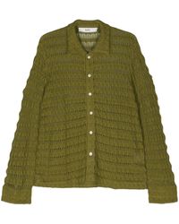 Séfr - Yasu Open-knit Shirt - Lyst