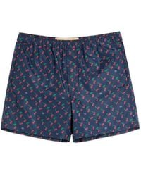 Valentino Garavani - Nylon Swimsuit With Cherryfic Print - Lyst