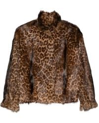 Salvatore Santoro - Leopard-Print Long-Sleeve Jacket - Lyst