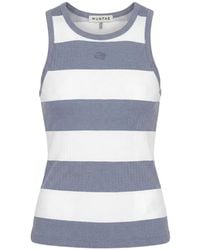 Munthe - Tezza Gestreepte Top - Lyst