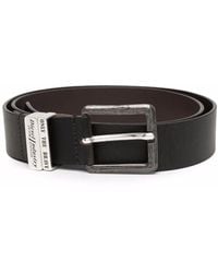 DIESEL - 'B-Guarantee-A' Leather Belt - Lyst