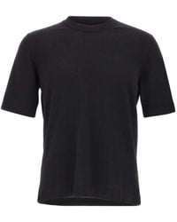 K-Way - Geribbelde Katoenen Trui Met Patch - Lyst
