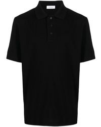 Ferragamo - Short-sleeved Cotton Polo Shirt - Lyst