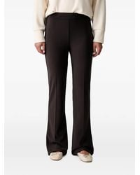 Joseph Ribkoff - Pressed-Crease Flared Trousers - Lyst