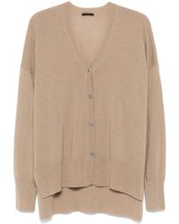 Transit - Fine-Knit Cardigan - Lyst