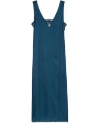 Zadig & Voltaire - Camisole-Kleid Mit Spitzenbesatz - Lyst