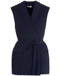 P.A.R.O.S.H. - Gilet A Portafoglio Con Cintura - Lyst