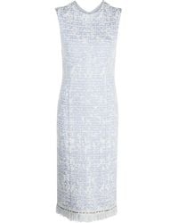 Givenchy - Jurk Met Jacquard - Lyst