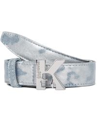 KARL LAGERFELD - K-Logo Belt - Lyst
