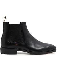 Santoni - Easy Leather Chelsea Boots - Lyst