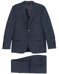 Canali - Pinstripe Two-Piece Suit - Lyst