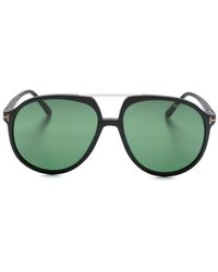 Tom Ford - Archie Round-frame Sunglasses - Lyst