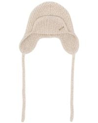 Borsalino - Reinhold Ribbed Ear-Flap Beanie Hat - Lyst
