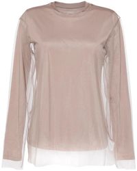 JNBY - Mesh Loose T-Shirt - Lyst