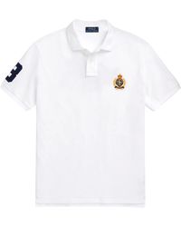 Polo Ralph Lauren - Triple Pony-Embroidered Cotton Polo Shirt - Lyst