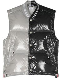 Thom Browne - Tweekleurige Bodywarmer - Lyst