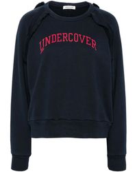 Undercover - Logo-Print Cotton Sweatshirt - Lyst