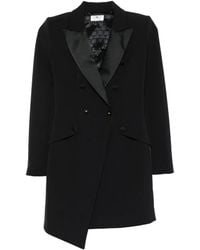 Elisabetta Franchi - Vestido corto con doble botonadura - Lyst
