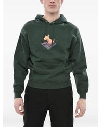 POLAR SKATE - Graphic-Print Cotton Hoodie - Lyst