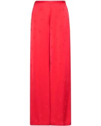 Forte Forte - Pantalon Satiné À Motif En Jacquard - Lyst