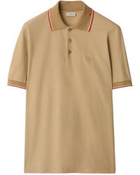 Burberry - Polo De Algodón - Lyst