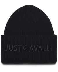 Just Cavalli - Logo-Embroidered Beanie Hat - Lyst