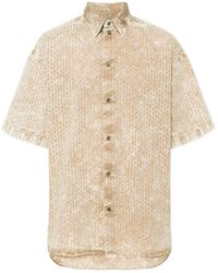 DIESEL - S-lazer Perforated Shirt - Lyst