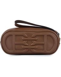 Bally - Logo-Embossed Clutch Bag - Lyst