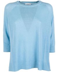 Cinque - Fijngebreide Trui Met Raglan Mouwen - Lyst