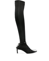 Jil Sander - Botas estilo calcetín con tacón de 75 mm - Lyst