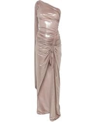 Atu Body Couture - One-Shoulder Ruched Maxi Dress - Lyst