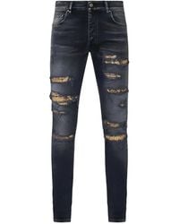 Amiri - Snake Thrasher Skinny Jeans - Lyst