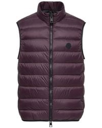 Moncler - Logo-Patch Quilted Gilet - Lyst