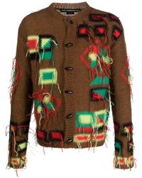 ANDERSSON BELL - Village Intarsia-knit Cardigan - Lyst