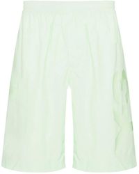 Y-3 - Logo-Print Swim Shorts - Lyst