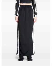 adidas - Adibreak Adicolor Side-Stripe Maxi Skirt - Lyst