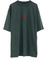 Balenciaga - Mock-Neck Logo T-Shirt - Lyst
