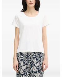 Joop! - Rhinestone-Logo T-Shirt - Lyst