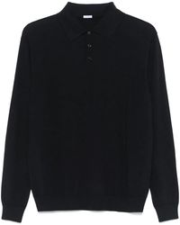 Malo - Fine Knit Virgin Wool Polo Shirt - Lyst