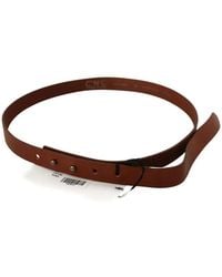 CoSTUME NATIONAL - Stud-Embellished Leather Belt - Lyst