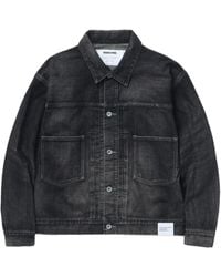 Neighborhood - Chaqueta vaquera con parche del logo - Lyst